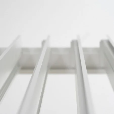 Lames pergola bioclimatique autoportée blanche 3x4M Ombréa