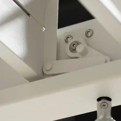 Mécanisme manivelle pergola bioclimatique Ombréa blanc